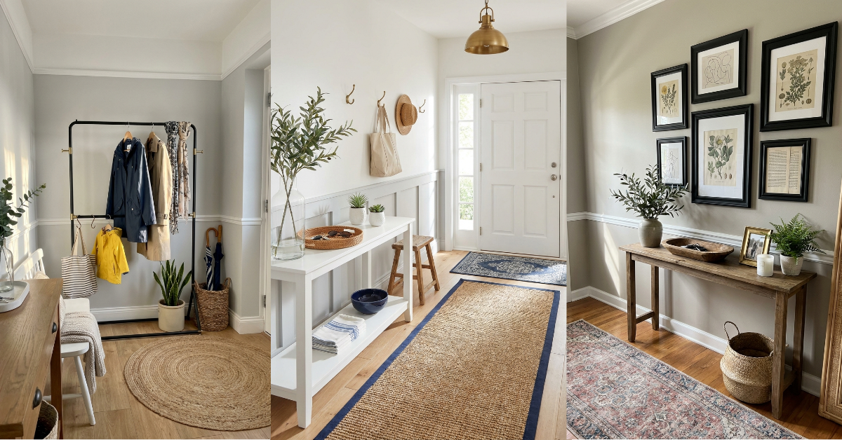 19 Entryway Decor Ideas Under $100 That Feel Expensive