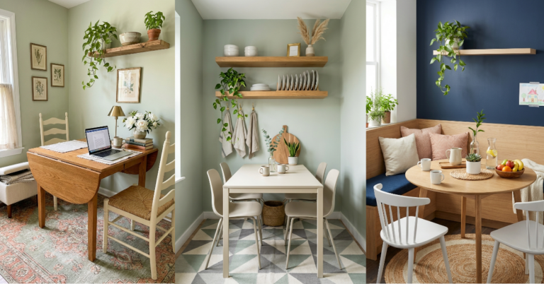 32 Dreamy Small Dining Room Ideas That Feel Spacious
