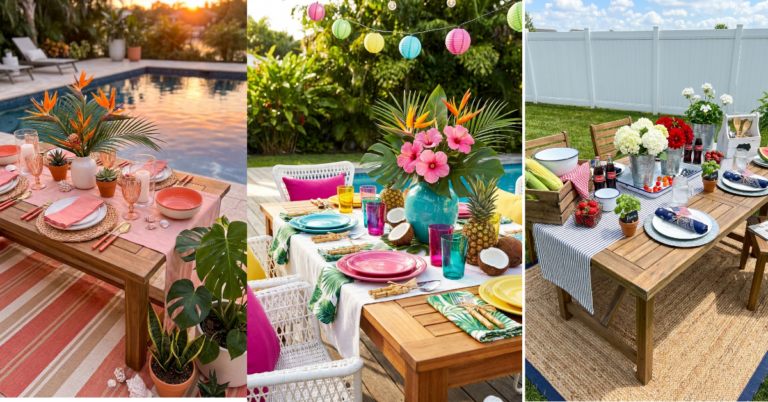 21 Dreamy Summer Tablescapes That Wow Your Guests