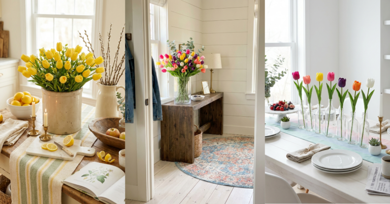 28 Dreamy Faux Tulip Arrangements That Brighten