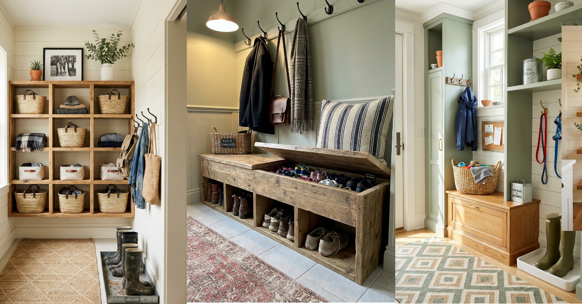 21 Gorgeous Mudroom Ideas That Transform Chaos