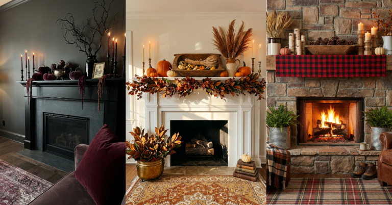 35 Cozy Fall Mantel Decor Ideas That Feel Like Home