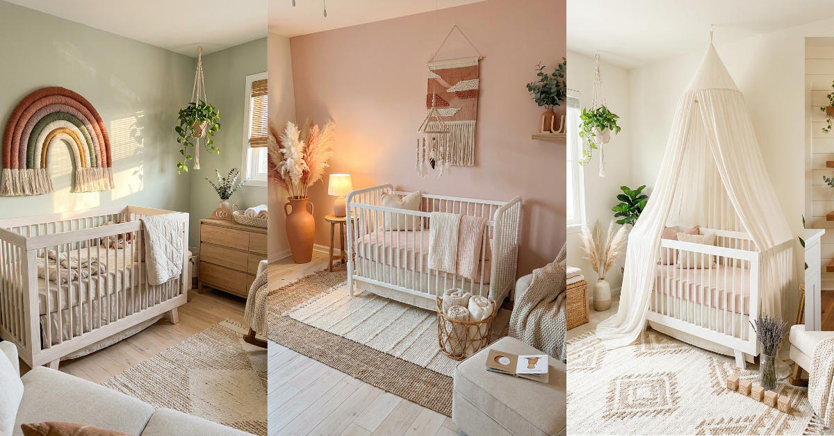18 Dreamy Boho Nursery Ideas to Create Magic