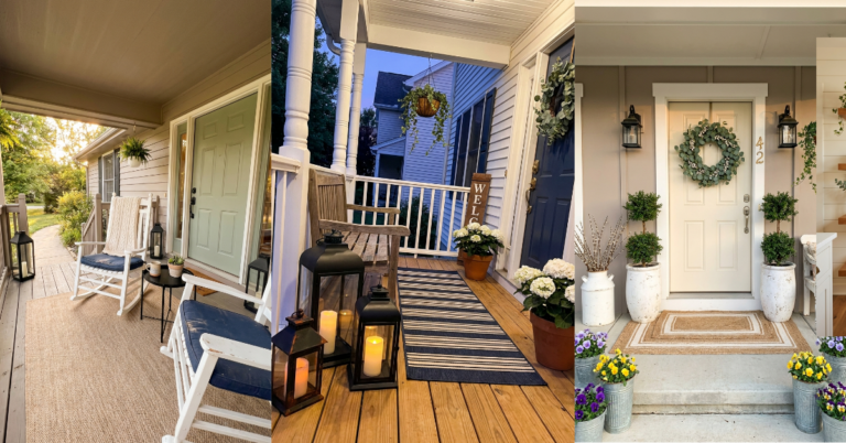 25 Front Porch Decor Ideas That Welcome Every Season