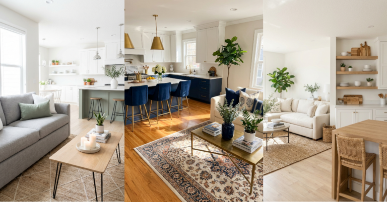 26 Gorgeous Open Concept Living Room & Kitchen Ideas